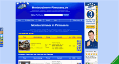 Desktop Screenshot of monteurzimmer-pirmasens.de